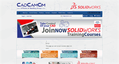 Desktop Screenshot of cadcamcim.com